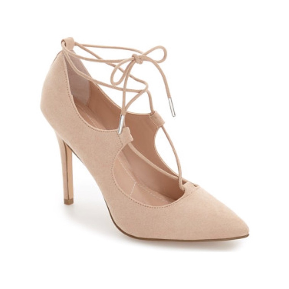 Charles by Charles David Lace Up Pierogi Pump